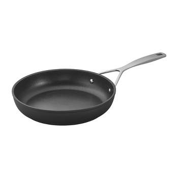  Mueller HealthyStone 10-Inch Fry Pan, Heavy Duty Non-Stick  German Stone Coating Cookware, Aluminum Body, Even Heat Distribution, No  PFOA or APEO, EverCool Stainless Steel Handle, Black: Home & Kitchen