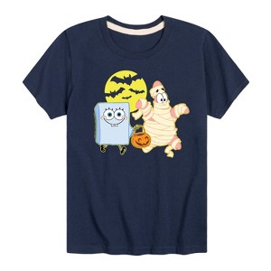 Boys' - SpongeBob SquarePants - Patrick Trick Or Treating Short Sleeve Graphic T-Shirt - 1 of 4