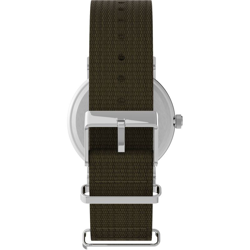 Timex Weekender Slip Thru Nylon Strap Watch - Green T2N651JT, 3 of 7