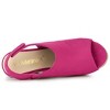 Allegra K Women's Espadrille Platform Heeled Wedges Sandals - 4 of 4