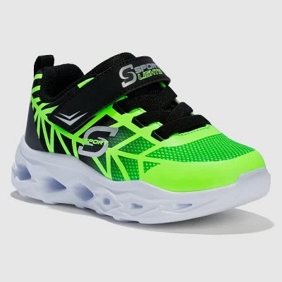 Lime green skechers hotsell