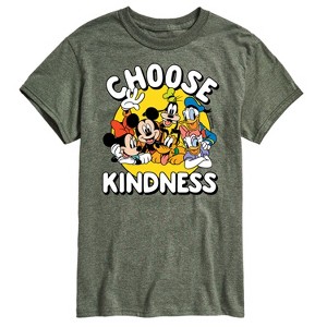 Men's - Disney - Choose Kindness Short Sleeve Graphic T-Shirt - 1 of 4