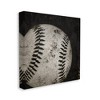 Stupell Industries 17"x17" Kids' Baseball Close Up Photography Wall Art Unframed - 3 of 4