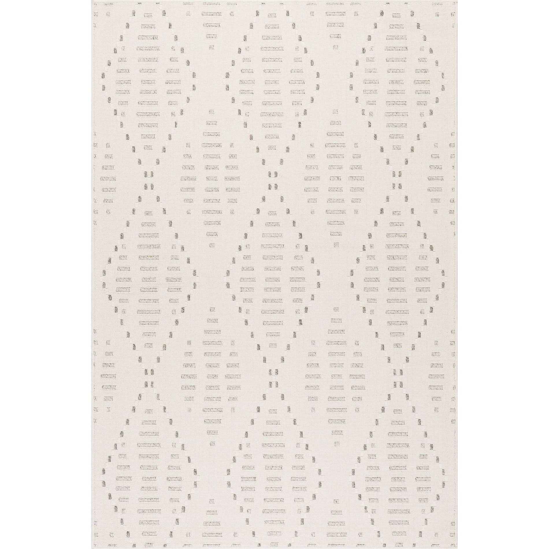 Nuloom Leilany Moroccan Indoor/Outdoor Area Rug, 9' x 12', Cream