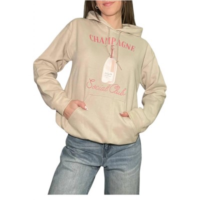 Women's Unisex Champagne Social Club Hoodie - Bash