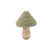 Glittered Wool Mushroom Decor (Set of 2) - 3 of 3
