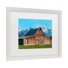 Trademark Fine Art - James McLoughlin Barn Scene X Matted Framed Art - 3 of 4