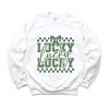 Simply Sage Market Lucky Stacked Coquette Sweatshirt - 2 of 4