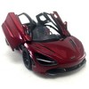 KiNSMART McLaren 720s 5 Inch 1:36 Scale Die Cast Metal Model Toy Super Sports Car (Red) - 3 of 4