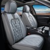 Coverado Seat Covers Luxury Faux Leather Seat Protectors - 2 of 4