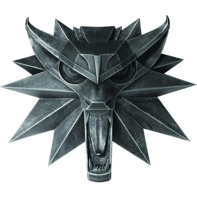 Dark Horse Comics The Witcher 3 Wolf Medallion 8 Inch Resin Wall Sculpture