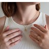 Mini Circle Orbit Necklace in Gold, Rose Gold, Silver - Honeycat - 2 of 4