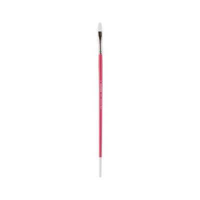 Creative Mark Pro White Soft Filament Acrylic Paint Brushes - Filbert - Versatile Synthetic Brushes for Acrylic Painting , Gouache, Oils & Caseins