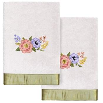 Linum Home Textiles Beach Life Embroidered Luxury Hand Towels, Set of 2 -  Macy's
