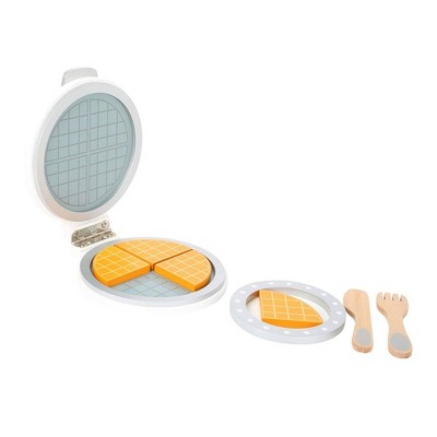 Small Foot Wooden Toys Waffle Iron With Waffles Playset