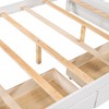 NicBex Full/Full Wooden Floor Bunk Bed with Drawers,Ladder&Safety Guardrails,Heavy Duty Bunkbed for Teens,Noise-Reduced Bed Frames,600lbs Max - 4 of 4