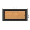 Amanti Art Tuxedo Black Framed Corkboard, Natural Cork - 4 of 4