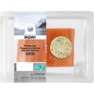 MOWI Fresh Parmesan Pepper Butter Atlantic Salmon Portion - 12oz