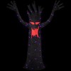 Northlight LED Lighted Terrifying Tree Outdoor Halloween Decoration - 55" - Purple Lights - 2 of 4
