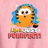 Boys' - Garfield - Life Is Just Purrfect Graphic Long Sleeve Fleece Sweatshirt - 2 of 4