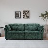 89.8 in Wide Straight Arm Fabric Rectangle Reclining Sectional Sofa - 2 of 4