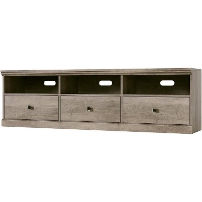 70in TV Stand for TVs up to 80", Mid Century Modern Entertainment Center with Storage Drawer and Open Shelves, TV Console Media Cabinet