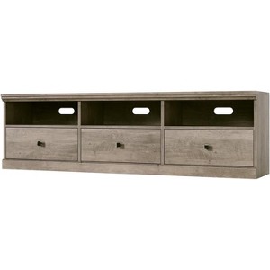 70in TV Stand for TVs up to 80", Mid Century Modern Entertainment Center with Storage Drawer and Open Shelves, TV Console Media Cabinet - 1 of 4