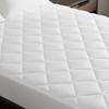 Infurnic Mattresses Overfilled Deep Pocket Mattress Pad Full, Cool and Comfortable with Silky Feel and Noiseless Design, White, 75"*54"*0.8" - 4 of 4