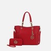 MKF Collection Bonita Vegan Leather Tote Bag with matching Wallet by Mia K - 2 of 4