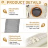 Unique Bargains Pet Portable Travel Backpack for Little Pet with Transparent Cover - 3 of 4
