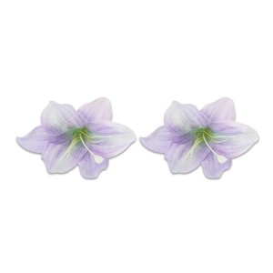 Unique Bargains Women's Simulated Flower Duckbill Clip 2 Pcs - 1 of 4