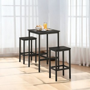 Bar Table With Stools Pub Table And Chairs Set Small Dining Table For 2 Counter Height Table High Top Table Bar Height Table And Chairs Dining Table - 1 of 4