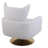 NicBex Accent Swivel Chair Classic 360-degree Swivel Chair Sofa Chair  Comfy Chair for Reading Room, Bedroom - 4 of 4