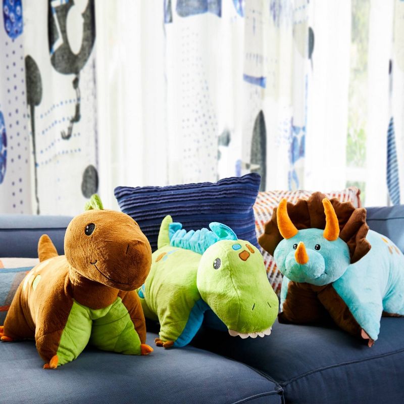 Green Dinosaur Kids&#39; Plush - Pillow Pets, 5 of 8
