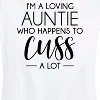 Women's - Instant Message - I'm A Loving Auntie Short Sleeve Graphic T-Shirt - 2 of 4
