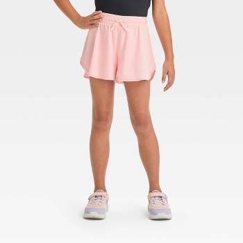 Girls' Gym Shorts - All In Motion™ Red XXL