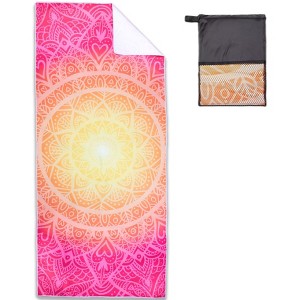 Arkwright Mandala Microfiber Beach Towels (30x70 in.) - Oversized Beach Towel Lightweight for Spa, Bath, Pool - 1 of 4