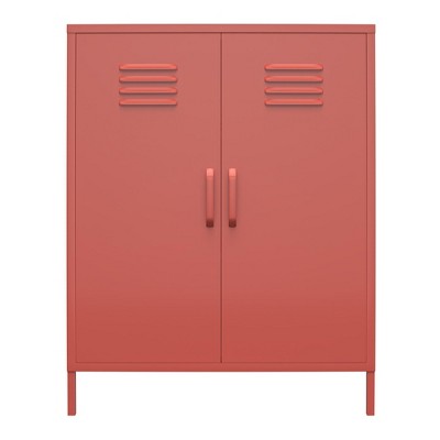 RealRooms Shadwick 2 Door Metal Locker Storage Cabinet