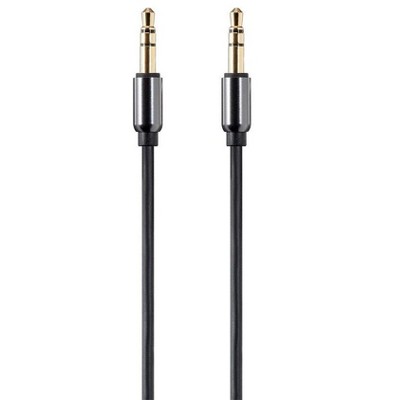 Monoprice Audio Cable - 3 Feet - Black | Auxiliary 3.5mm TRS Audio Cable - Slim, Durable, Gold plated for smartphone, mp3 player, laptop - Onyx Series