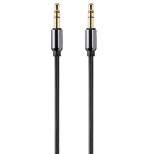 Monoprice Audio Cable - 10 Feet - Black | Auxiliary 3.5mm TRS Audio Cable - Slim, Durable, Gold plated for smartphone, mp3 player, laptop - Onyx