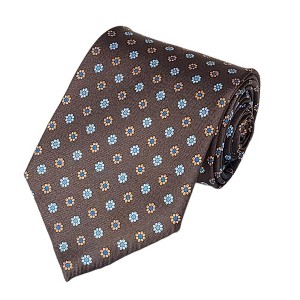 Men's Geometric Printed Design 100% Micro Fiber 3.25" W x 58" L Necktie - 1 of 3