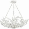 Crystorama Lighting Marselle 6 - Light Semi-Flush Mount in  Matte White - 3 of 4