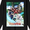 Yashahime Anime Poster Art Men's Black Long Sleeve Shirt - image 2 of 3