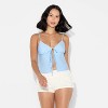 Women's Game Day Flyaway Woven Tank Top - Wild Fable™ - 2 of 3