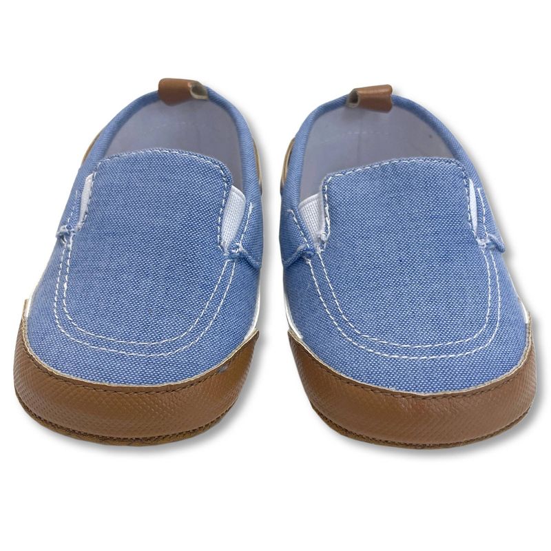 Baby Boys' Crib Shoes - Cat & Jack™ Blue, 1 of 6