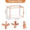 Unique Bargains Brass Wedding Graduation Party Decorative Box - 2 of 4