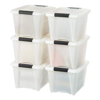 Medium Latching Clear Storage Box - Brightroom™ : Target