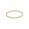 Sterling Silver 4mm Mesh Link Bracelet for Women Fashionable and Exquisite, Suitable for Daily Wear - 3 of 4