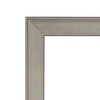 Amanti Art Greywash Petite Bevel Wood Bathroom Wall Mirror 27.5 x 21.5 in. - image 2 of 4