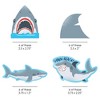 Big Dot of Happiness Shark Zone - DIY Shaped Jawsome Party or Birthday Party Cut-Outs - 24 Count - 2 of 4
